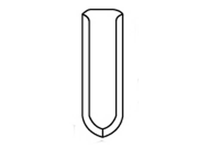 ANGOLO ZOCCOLO RACCORDO A4 2,5X10 CM