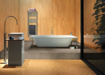 Marmoker Giallo Striato Casalgrande Padana Foto Bathroom